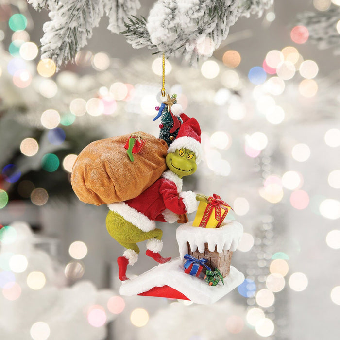 Green Headdress Grinch Christmas Tree Pendant Decoration