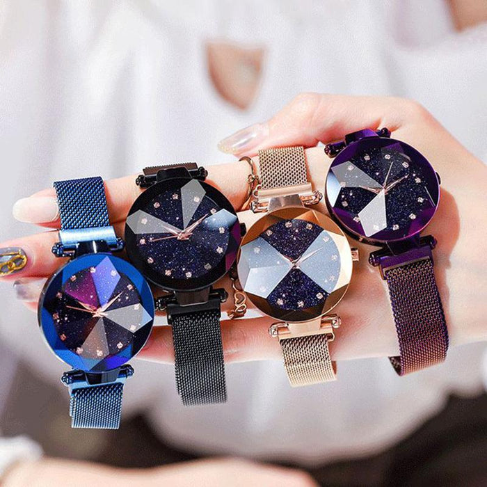 Starry Sky Quartz Women Wristwatch