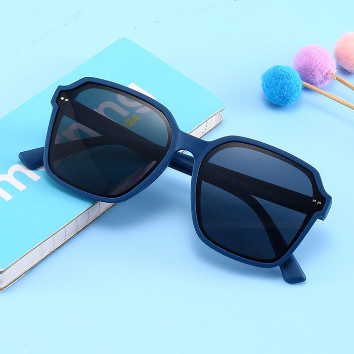 Silicone polarized children's sunglasses and sunglasses