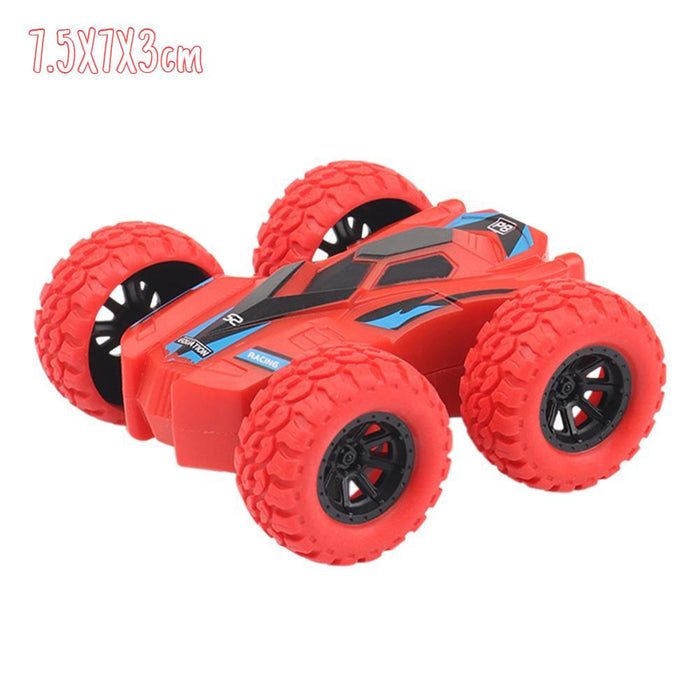 Funny children's toy car double-sided inertial safety anti-collision