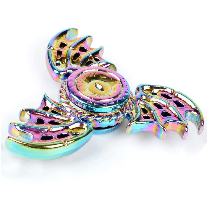 Simple dimming rainbow fidget spinner dragon wing spinning top