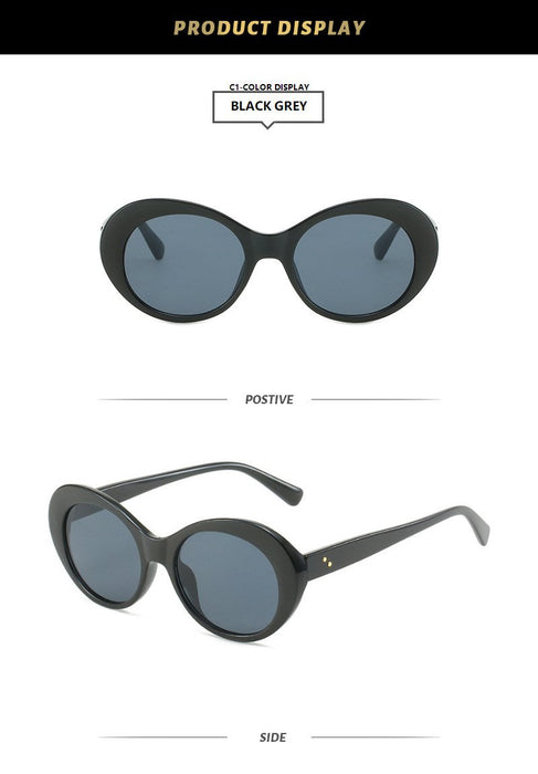 Oval rice nail simple Sunglasses
