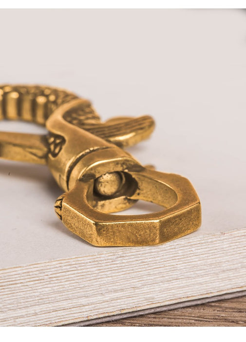 Vintage Brass Faucet Car Keychain