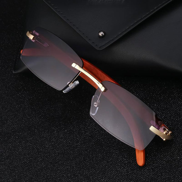 New Fashion Men's Ultra Clear Frameless Sunglasses