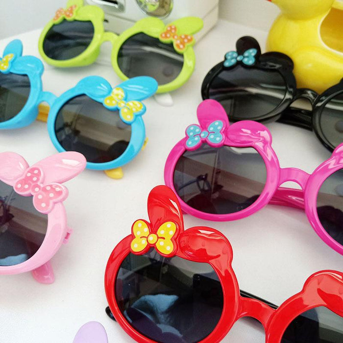 Bow Children's Flip Polarized UV Proof Sunglasses