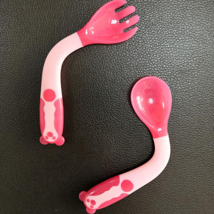 Bendable Silicone Spoon for Baby Utensils Set