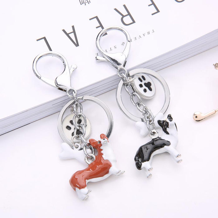 Creative Three-dimensional Pet Dog Keychain Accessories