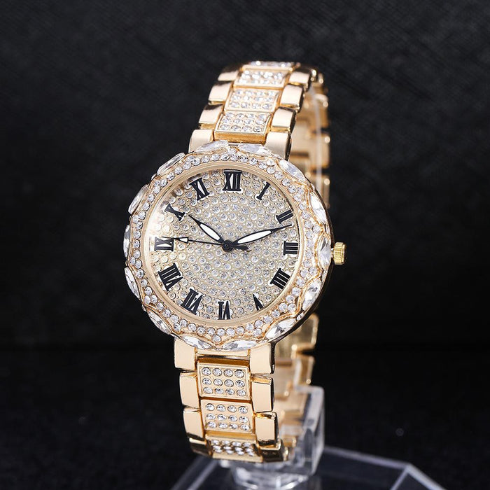 New Stainless Steel Women Wristwatch Quartz Fashion Casual Clock LLZ20814