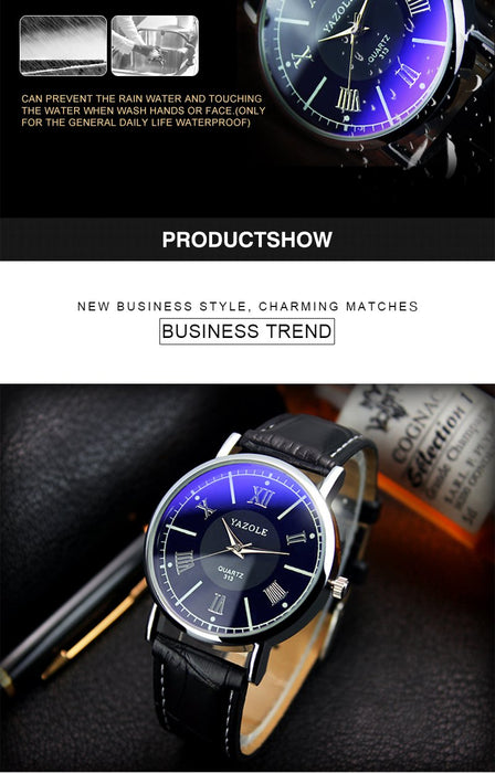 Yazole Watch Roman Classic Boutique Business Slim Couple Watches