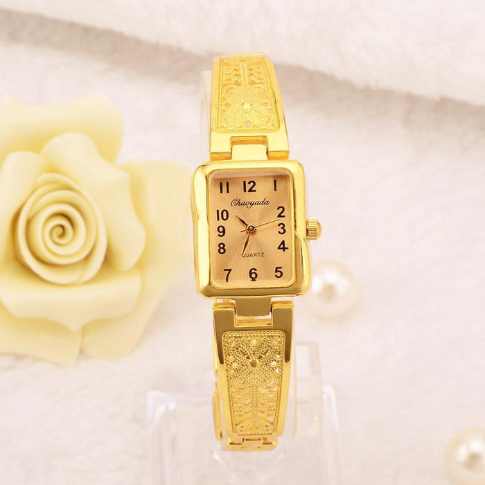 Gold/Silver Women Vintage Watches Elegant Quartz WristWatches