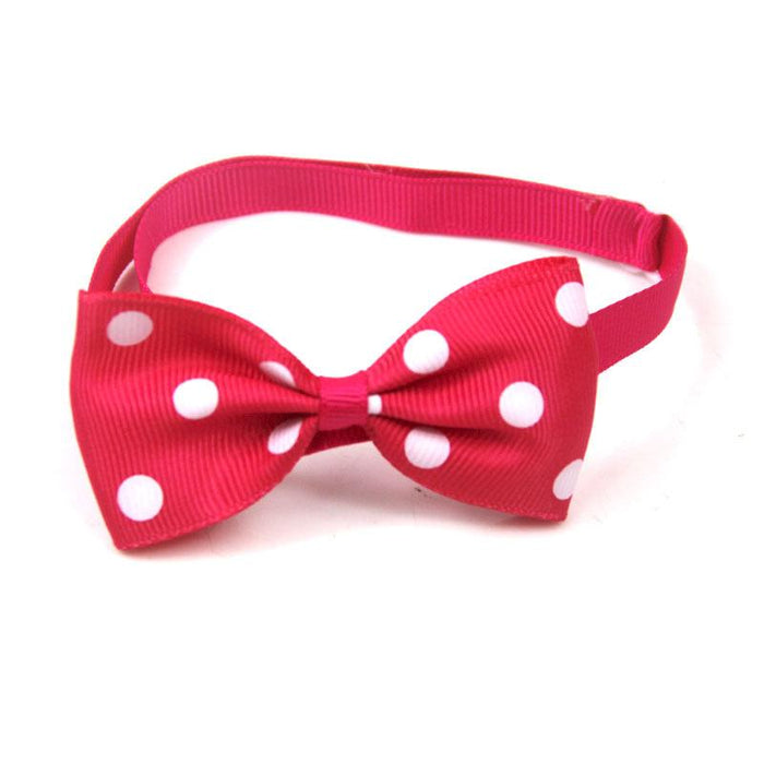 15 Colors into multi-color optional pet bow tie adjustable