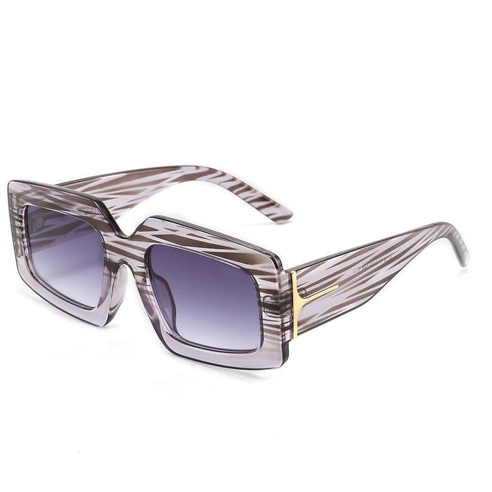 T-box Sunglasses stripe RETRO SUNGLASSES