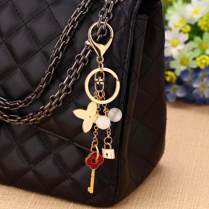 Women's Keychain Fashion Bag Pendant Car Key Chain