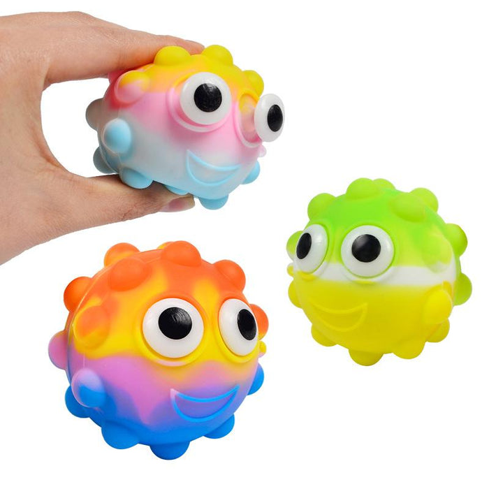 Ball decompression toy vent ball silicone eye bubble ball