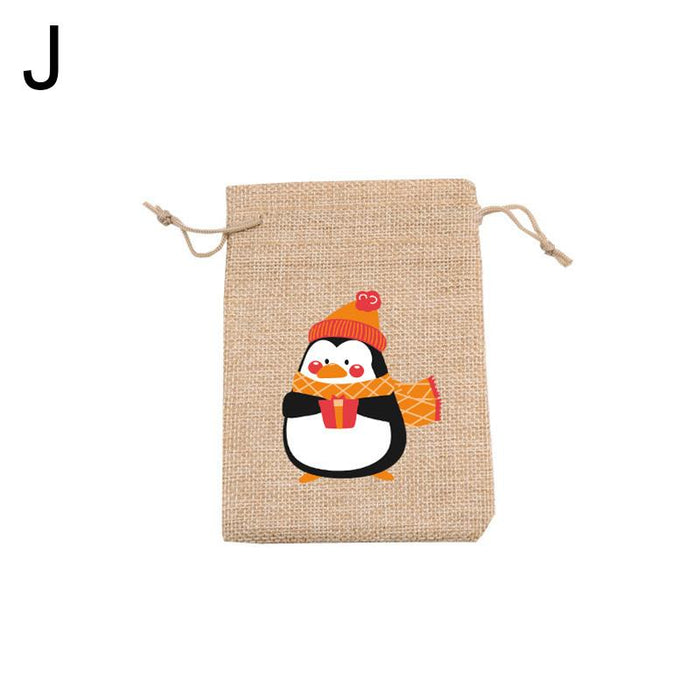 10 Pcs/Lot High Quality Natural Linen Storage