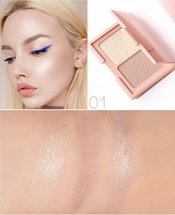 Two colour Blush high gloss powder repair tray