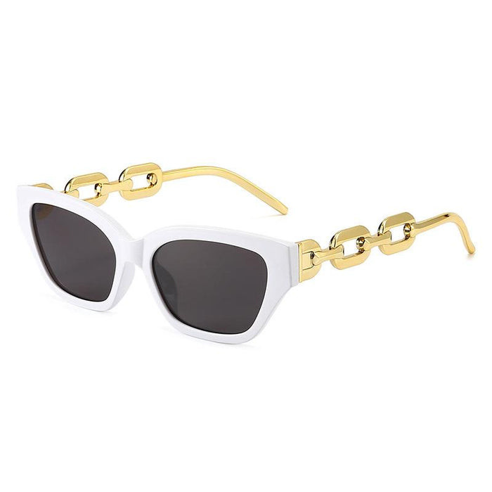 Chain hip hop square Sunglasses