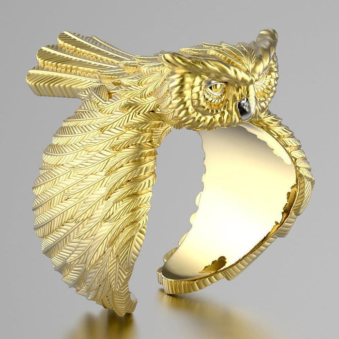 New Fashion Personalized Owl Ring