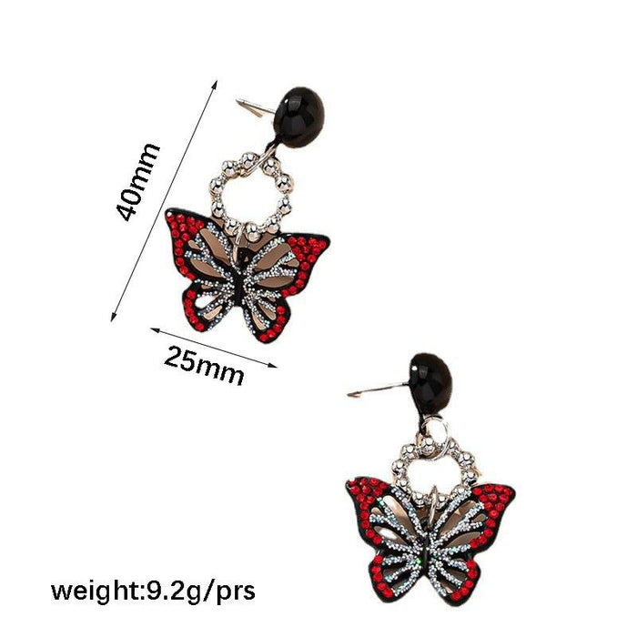 New Fashion Retro Women Butterfly Earrings