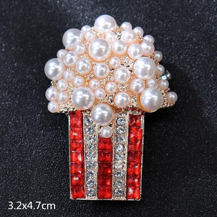 Multi Styles of Exquisite Brooch Vintage Women's Suit Accessories
