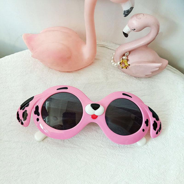 Cartoon Cute Dog Silicone Children's Sunglasses