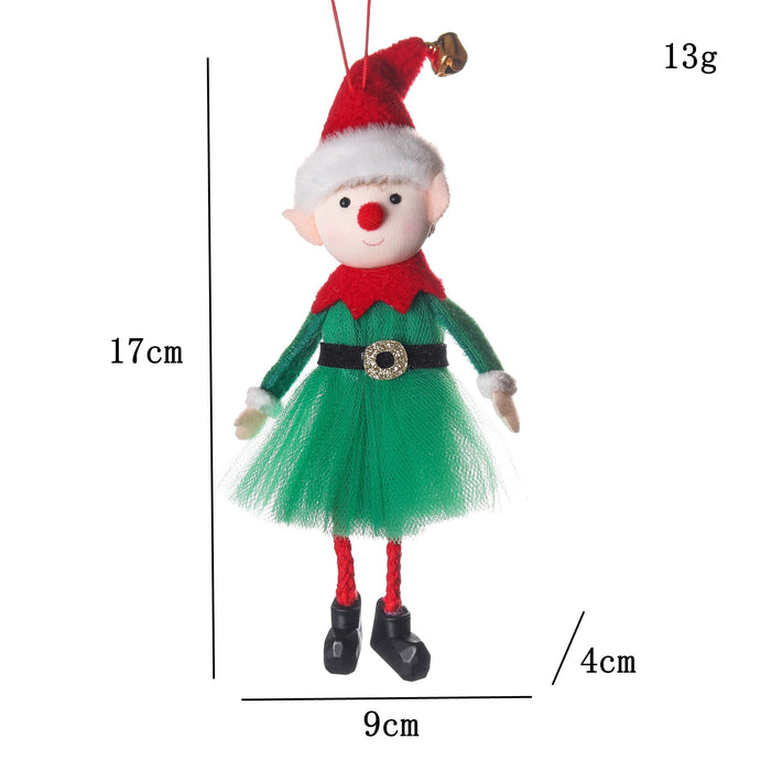 Elf Doll Pendant Christmas Tree Decoration