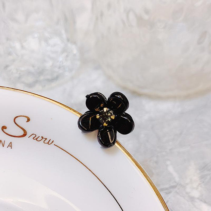 Transparent broken hair bangs clip