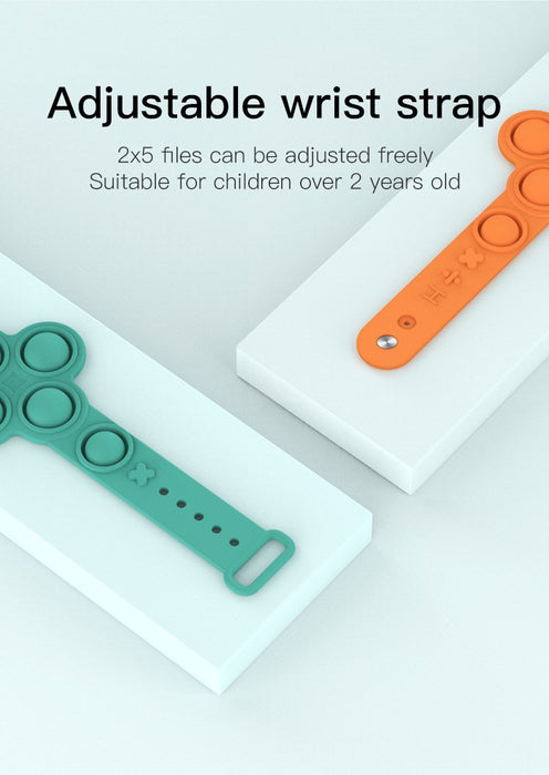 Children's Bracelet Press Bubble Decompression Fingers