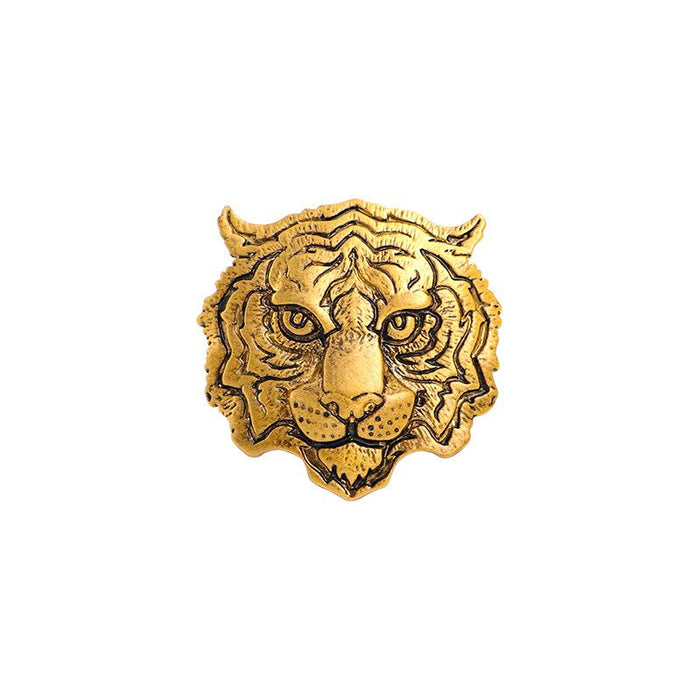 New Fashion Tiger Head Brooch Personalized Animal Pin