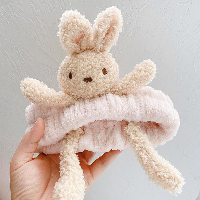 Three Dimensional Plush Rabbit Hair Band