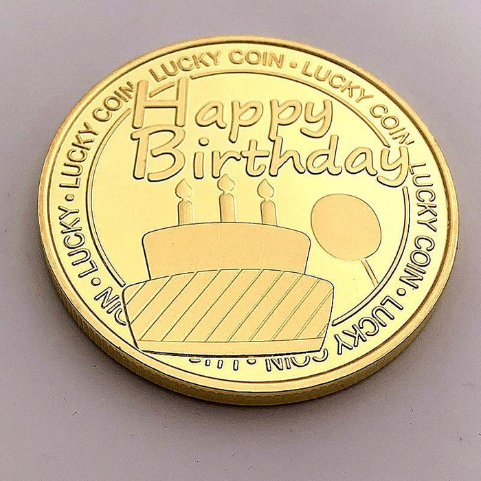 Happy Birthday Cake Commemorative Coin