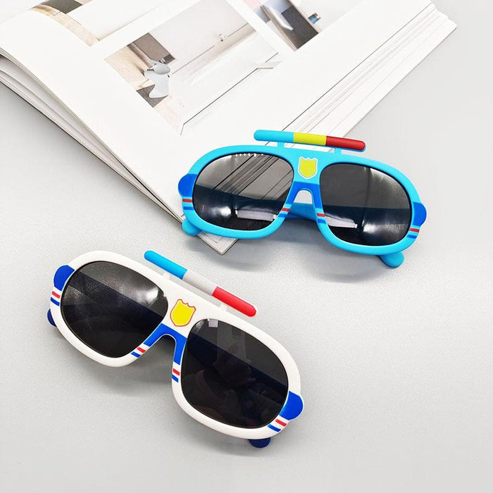 Fashion Cartoon Car UV Proof Children's Sunglasses