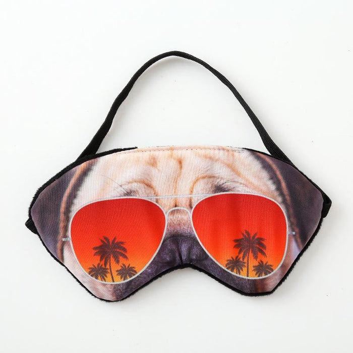 Creative Tiger Pug Cat 3d Animal Cartoon Blindfold Eye Mask