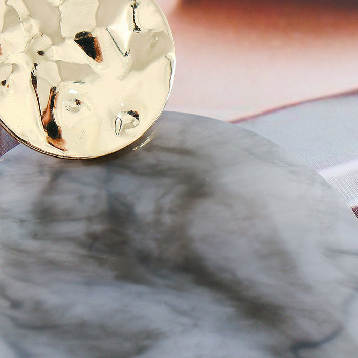 New Round Simple and Versatile Fashion Women's Earrings Accessories