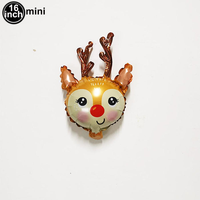 Jumbo Gingerbread Man Foil Christmas Balloon