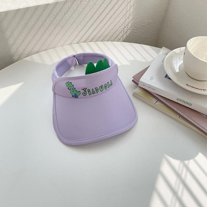 Summer Cute Cat Ears Children‘s Wide Brim Sun Hat