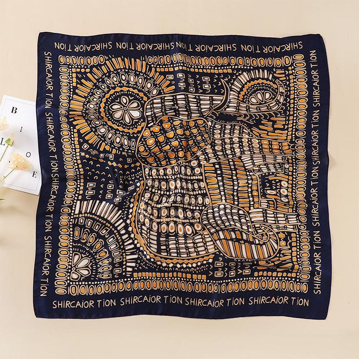 Fashion Scarf Small Scarf Women's Square Scarf Hair Band