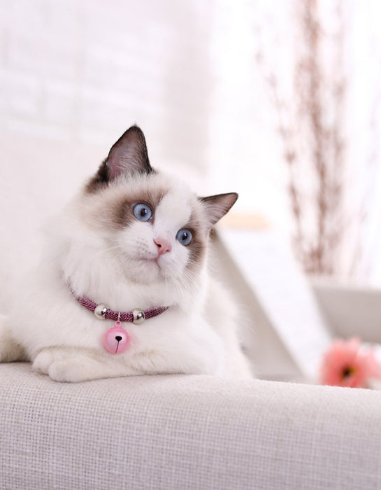 Cat Bell Collar Toy Adjustable Kitten Safety Necklace Popular Style