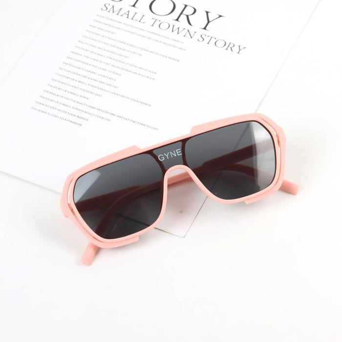 Children's Sunglasses personality conjoined lens sunshade
