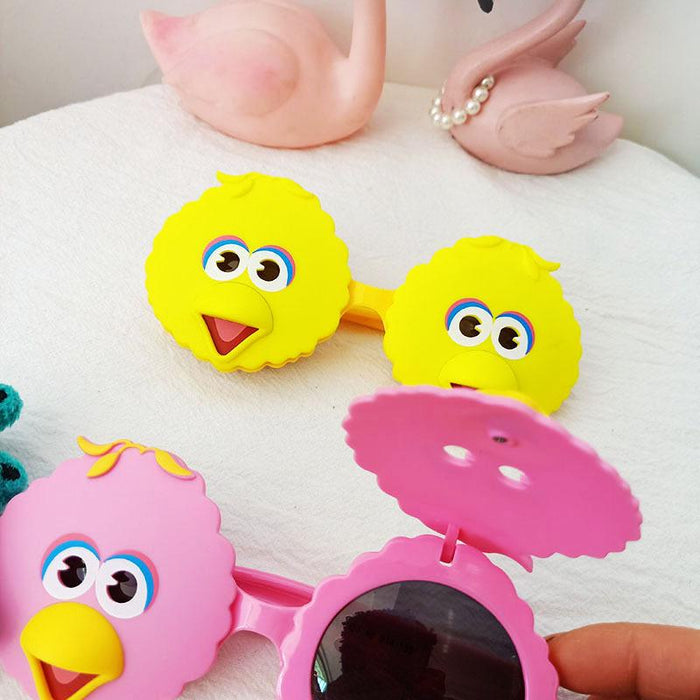 Cute Cartoon Birds Silicone Children's Polarized Sunglasses