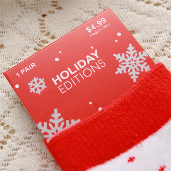 Children Cotton Boys Girls Warm Christmas Socks