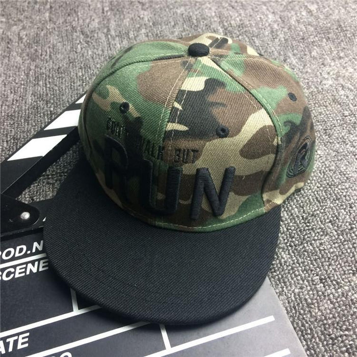 Hip-hop Parent-child Children's Camouflage Baseball Cap