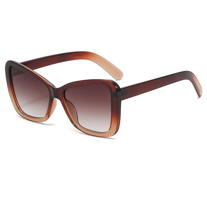 Cat's Eye Sunglasses contrast color trend Sunglasses