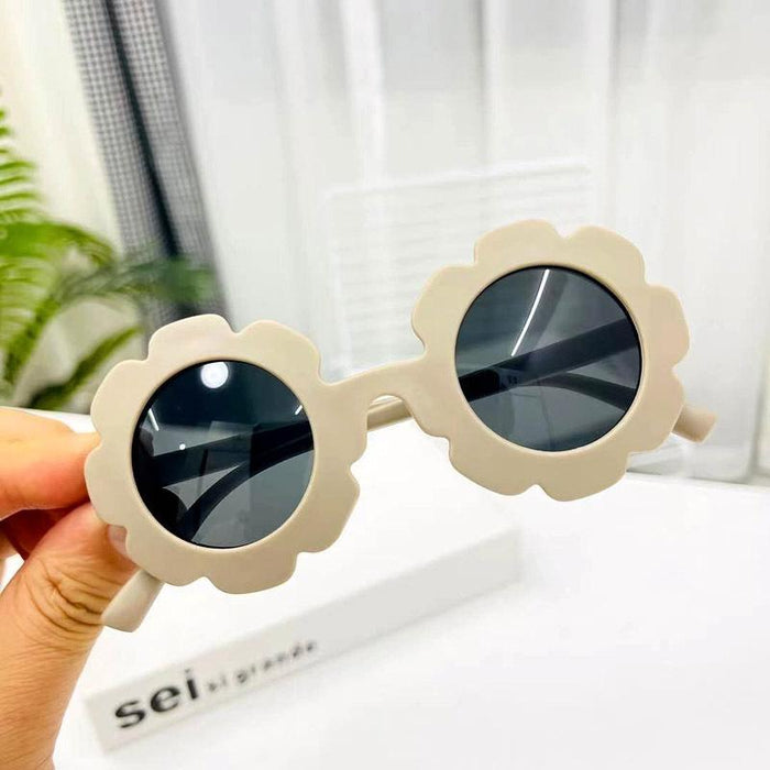 Children's Sunglasses flower glasses Morandi