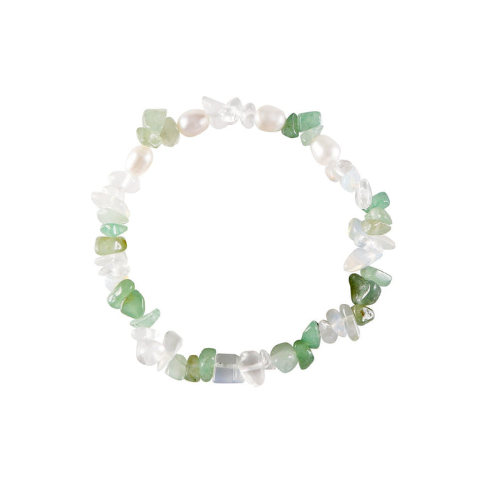 Handmade Agate Crystal Beaded Bracelet