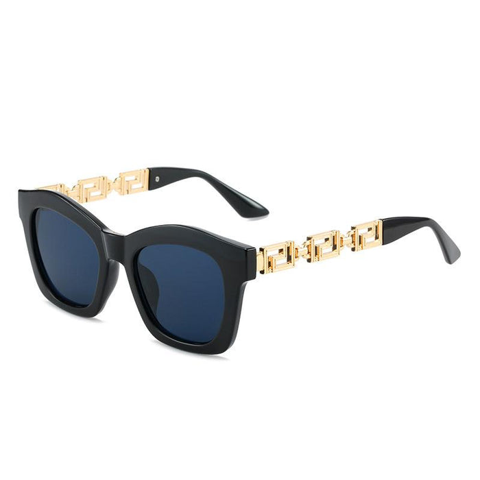 Box Sunglasses stripe Sunglasses tide
