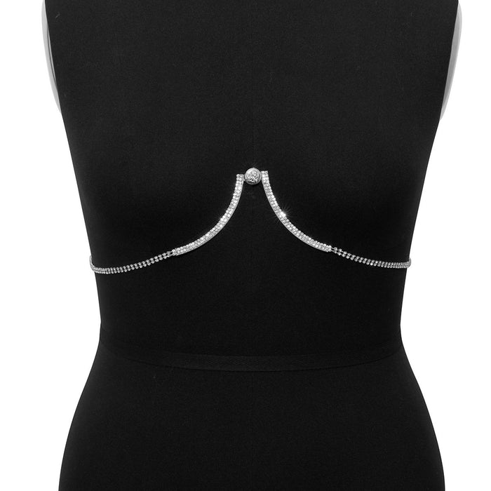 Sexy Bikini U Shaped Women's Chest Chain Body Chain