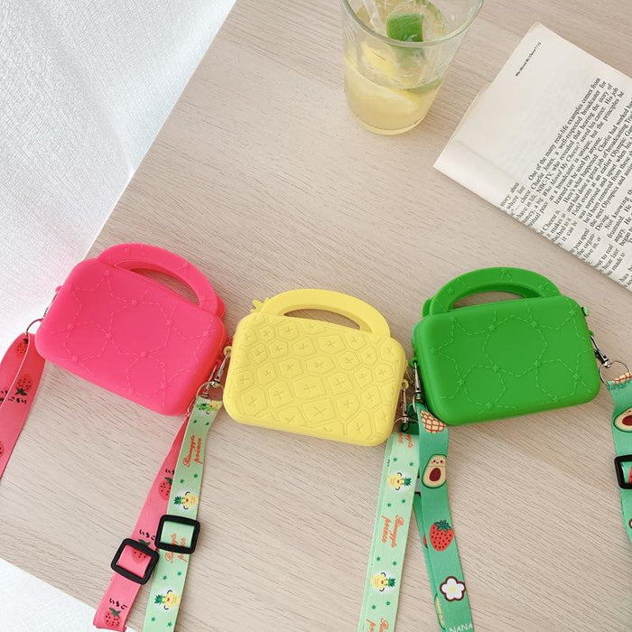 Children's soft bag bag silicone toys