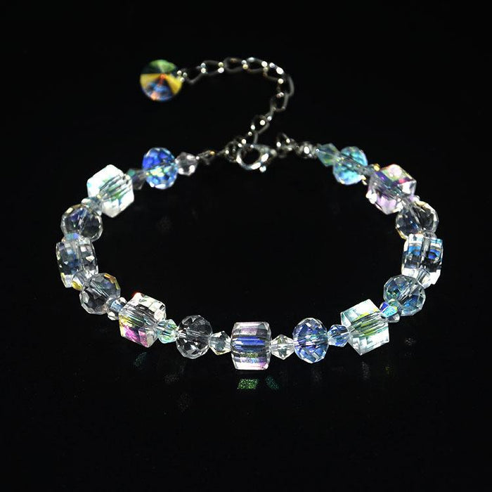 Square Crystal Fashion Bracelet