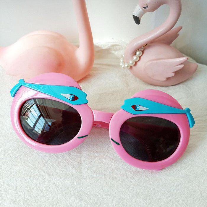 Children's Silicone Cartoon Turtle Polarized Sunglasses